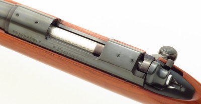 Remington Model 40-X .22 LR repeater, four magazines, jeweled bolt body, great walnut, never scoped, unfired, great bore, at least 98 percent, layaway - Image 7 of 14