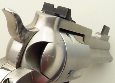 Special Order Freedom Arms 1997 Premier Grade .44 Special, 3.5-inch, fluted, polished/jeweled/tuned, round butt, great target, box, 95%+, layaway - Image 6 of 11