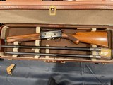 Browning A5 Sweet 16 Gold Inlay 2 Barrel Set with Hartmann Case