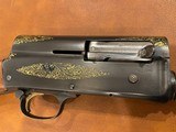 Browning A5 Sweet 16 Gold Inlay 2 Barrel Set with Hartmann Case - 3 of 9