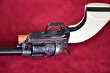 COLT SAA 2ND GEN 38 SPECIAL, ENGRAVED WITH IVORY GRIPS AND 5.5