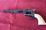 COLT SAA 44-40 CAL with CARVED IVORY GRIPS - 1 of 12