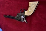 COLT SAA 44-40 CAL with CARVED IVORY GRIPS - 5 of 12