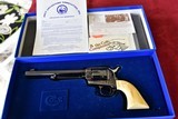 COLT SAA 44-40 CAL with CARVED IVORY GRIPS - 6 of 12