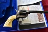 COLT SAA 44-40 CAL with CARVED IVORY GRIPS - 8 of 12