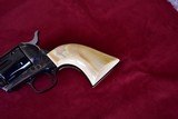COLT SAA 44-40 CAL with CARVED IVORY GRIPS - 3 of 12