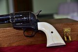 COLT SAA 2nd GENERATION FULLY ENGRAVED WITH IVORY GRIPS - 2 of 15