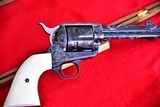 COLT SAA 2nd GENERATION FULLY ENGRAVED WITH IVORY GRIPS - 3 of 15