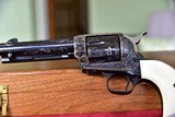 COLT SAA 2nd GENERATION FULLY ENGRAVED WITH IVORY GRIPS - 4 of 15