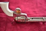 COLT SAA 45LC CAL WITH EXTRA 45ACP CYLINDER and IVORY GRIPS - 7 of 13