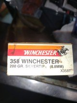 WINCHESTER BRAND 358 WIN 200 GR SILVER TIPS - 1 of 1