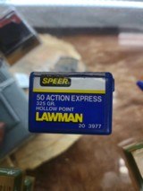 SPEER 50 ACTION EXPRESS 325GR HOLLOW POINT - 1 of 1