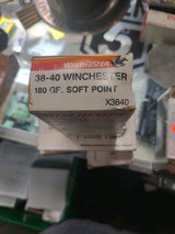 WINCHESTER 38-40 WIN 180 GR SOFT POINT - 1 of 1