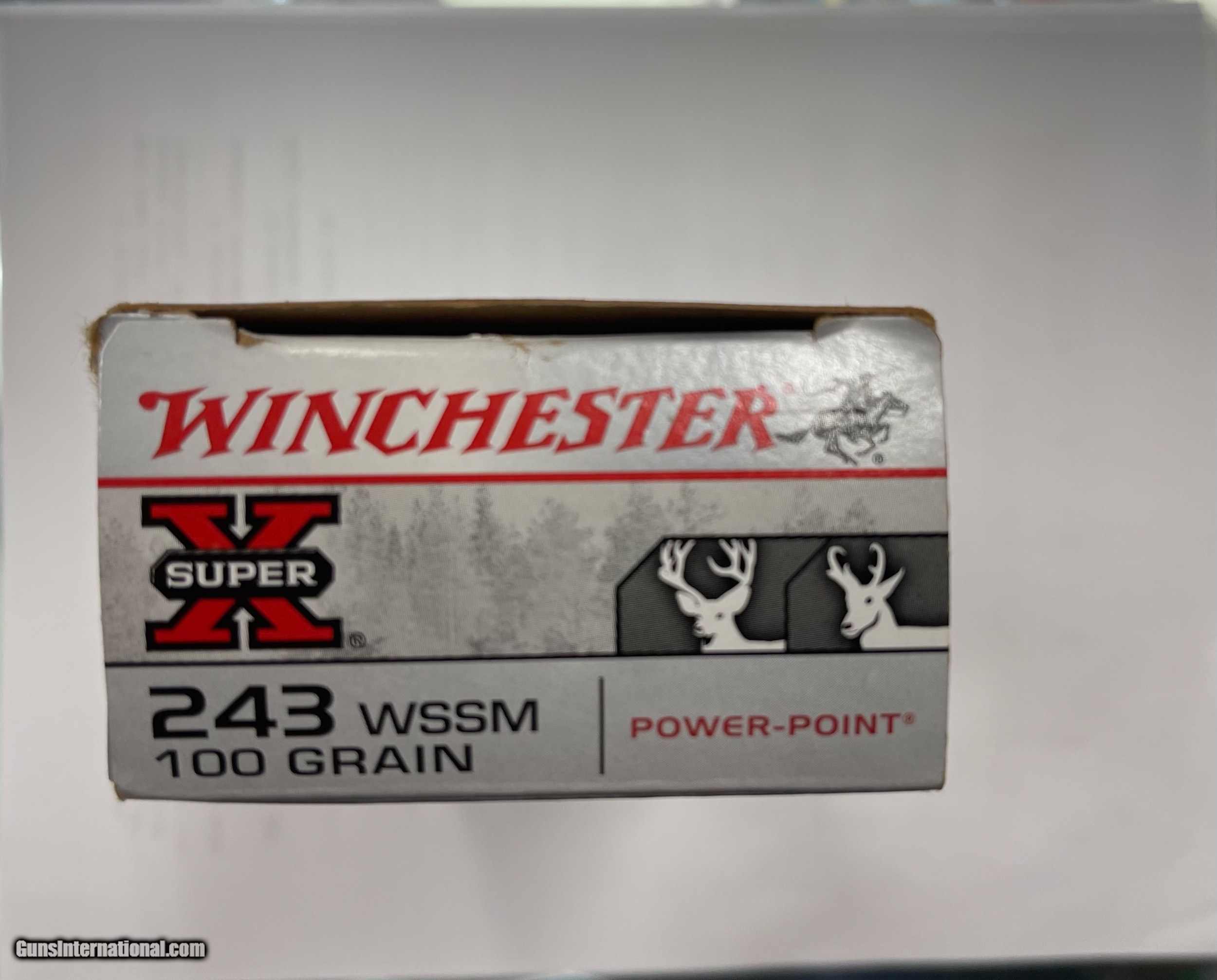 Winchester 243 WSSM 100gr Power Point