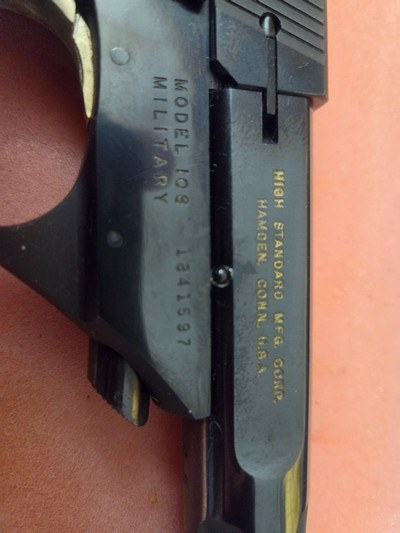 High standard model 106 military - Image 6 of 9
