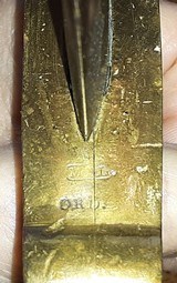Model 1832 Foot Artillery Sword with Massachusetts Markings, Only 311 Made - 8 of 10
