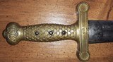 Model 1832 Foot Artillery Sword with Massachusetts Markings, Only 311 Made - 5 of 10
