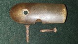 Model 1841 Mississippi Rifle Brass Butt Plate with 