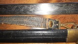 Model 1850 Foot Officer Sword and Scabbard by Roby - 11 of 15
