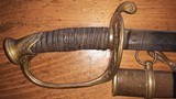 Model 1850 Foot Officer Sword and Scabbard by Roby - 2 of 15
