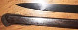 Massachusetts Officer's Sword, Blade Etching Mass. State Seal, Soldiers, Cannon - 14 of 15