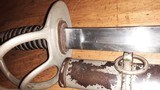Model 1860 Cavalry Saber & Scabbard by Roby, Dated 1863 - 3 of 13