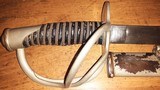 Model 1860 Cavalry Saber & Scabbard by Roby, Dated 1863 - 2 of 13