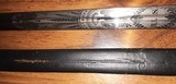 Scarce Model 1834 Officer's Sword & Scabbard, Beautiful Blade - 12 of 15