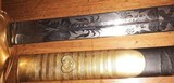 Scarce Model 1834 Officer's Sword & Scabbard, Beautiful Blade - 4 of 15