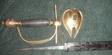 Scarce Model 1834 Officer's Sword & Scabbard, Beautiful Blade - 3 of 15