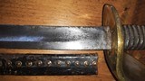 Scarce Army Contract Model 1860 Naval Cutlass & Scabbard, Only 300 Made - 9 of 15