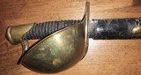 Scarce Army Contract Model 1860 Naval Cutlass & Scabbard, Only 300 Made - 3 of 15
