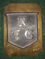 Scarce Circa 1850 New England Guards Cross Belt Plate - 1 of 9