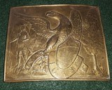 Scarce Circa 1820 Ancient and Honorable Artillery Belt Plate, used in Kerksis Book - 2 of 8
