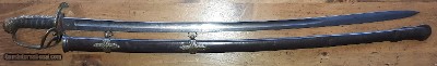Ornate Non-Regulation Cavalry Officer Saber & Scabbard by James S. Smith