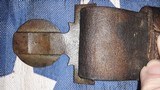 Model 1839 Artillery Belt Plate on Original Belt w/ Partial Scabbard - 7 of 15