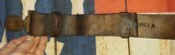 Model 1839 Artillery Belt Plate on Original Belt w/ Partial Scabbard - 6 of 15