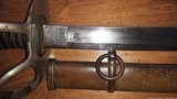 Model 1860 Cavalry Saber & Scabbard, Dated 1863, Massachusetts Contract - 3 of 15