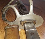 Model 1860 Cavalry Saber & Scabbard, Dated 1863, Massachusetts Contract - 11 of 15