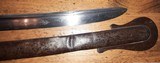 Model 1833 Ames Dragoon Saber w/ Scabbard, Dated 1835, Nice Blade and Markings - 5 of 15