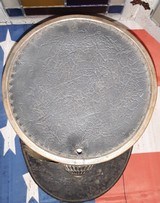 1840's Massachusetts Tar Bucket Shako with ID to Member of Fitchburg Fusiliers - 6 of 15