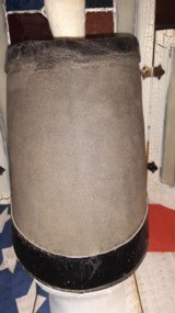 Rare Pre-Civil War Shako of the 7th Regiment New York State Militia, ID to Owner 1858 - 3 of 15