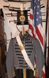 Rare Pre-Civil War Shako of the 7th Regiment New York State Militia, ID to Owner 1858 - 15 of 15