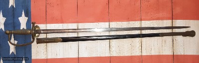 Scarce Model 1859 Marines Musician Sword and Scabbard