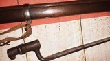 Model 1863 S.N.&W.T.C. Massachusetts Rifled Musket and Bayonet - 6 of 15