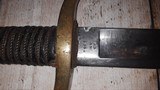 Ames Model 1840 Light Artillery Saber & Scabbard, 1863 Date - 12 of 15