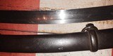 Ames Model 1840 Light Artillery Saber & Scabbard, 1863 Date - 7 of 15