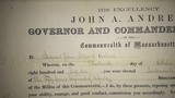 Civil War Lt. Colonel Commission for Amherst High School Principal, Signed by Mass. Gov. Andrew - 2 of 9