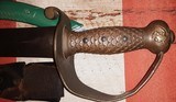 Ames Model 1841 Naval Cutlass with Scabbard, First Year of Production - 5 of 15