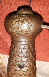 Ames Model 1841 Naval Cutlass with Scabbard, First Year of Production - 12 of 15